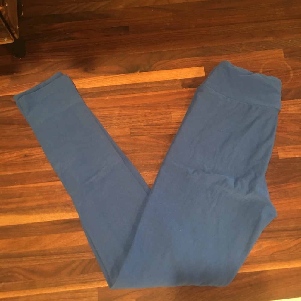 Lularoe Blue Tween Leggings